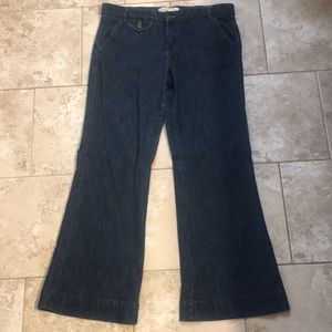 Women’s flare mid rise jeans